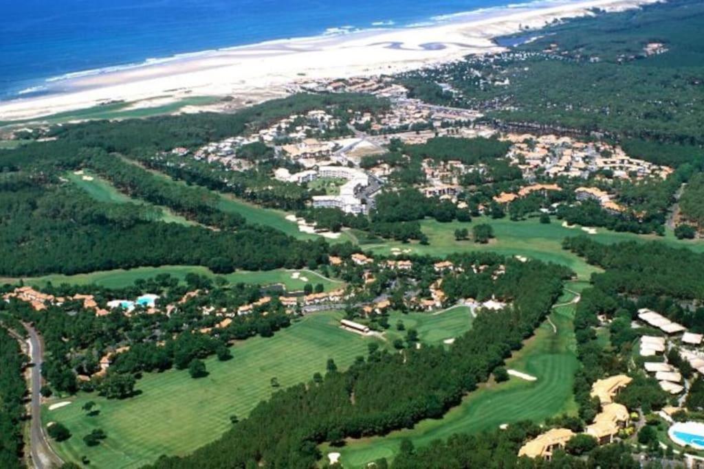 Vue Golf Dans Residence Nature "Sympalappart" Moliets-et-Maa Buitenkant foto